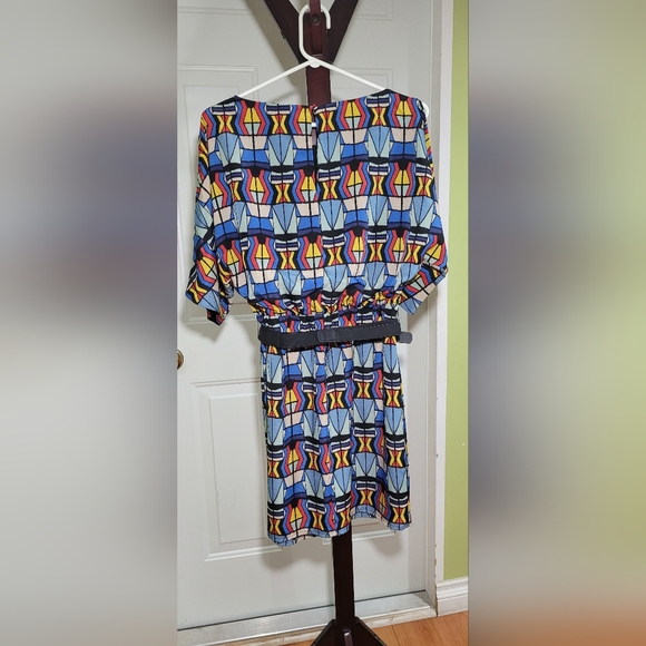 Jessica Simpson Multi Colored/Patterned Dress US2 - Picture 2 of 9